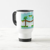 Mug De Voyage Jeu de plateforme rétro ou classique (Devant gauche)
