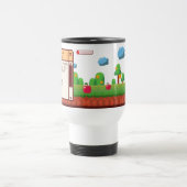 Mug De Voyage Jeu Retro Pixel Personnalisé (Centre)