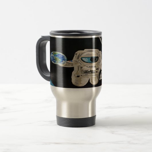 Mug De Voyage Jeux spatiaux (Devant gauche)