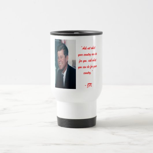 Mug De Voyage JFK et Ne pas demander de devis (Centre)