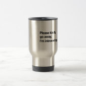 Mug De Voyage J'Introverting (Centre)