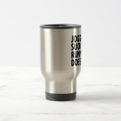 Mug De Voyage Jogging Sucks. Courir ne marche pas. (Centre)