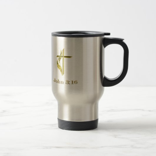 Mug De Voyage John 3:16 (Droit)