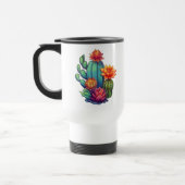 Mug De Voyage Joli cactus en fleurs (Gauche)