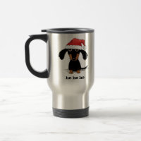 Joli chien de Vienne Santa | Noël de Dachshund Xma