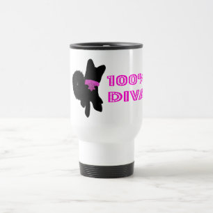 Mug De Voyage Joli chien est une diva