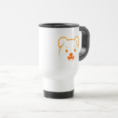 Mug De Voyage Joli chiot (Devant droit)