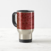 Mug De Voyage Joli Coral rose Gerbera Daisy (Devant gauche)