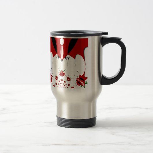 Mug De Voyage Joli drapeau du Kenya. (Droit)