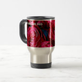 Mug De Voyage Joli Ensemble De Roses Rouges (Devant gauche)
