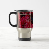 Mug De Voyage Joli Ensemble De Roses Rouges (Gauche)