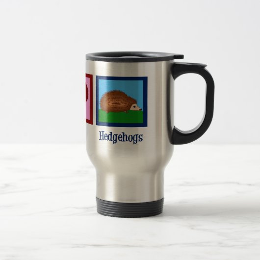 Mug De Voyage Joli hérisson (Droit)