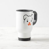 Mug De Voyage Joli rose (Devant droit)