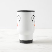 Mug De Voyage Joli rose (Centre)
