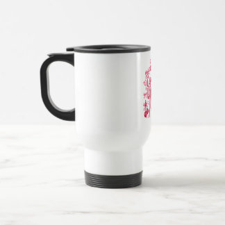 Mug De Voyage Joli Ruban Coquette Rose Féminin Esthétique