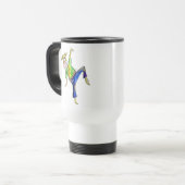 Mug De Voyage Jolie vache dansante Whimsical (Devant gauche)
