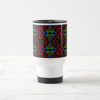 Mug De Voyage Jolies lignes abstraites colorées