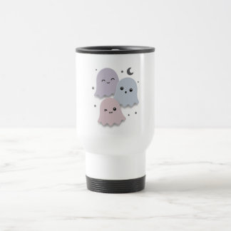 Mug De Voyage Jolis fantômes pastel pour Halloween