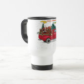 Mug De Voyage Jolly Christmas Overloaded Truck (Devant gauche)