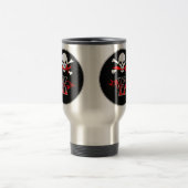 Mug De Voyage Jolly roger E Monogramme initial (Centre)