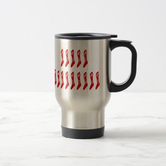 Mug De Voyage Jory Christmas Stocking Typographie Citation (Droit)