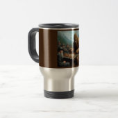 Mug De Voyage Jouer aux échecs (Devant gauche)