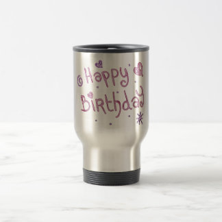Mug De Voyage Jouer Joyeux texte d'anniversaire