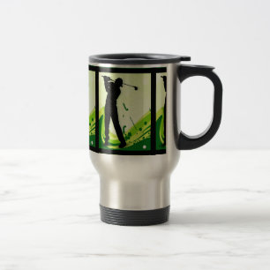 Mug De Voyage Joueur de golf Artsy