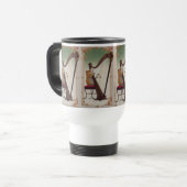Mug De Voyage Joueur de harpe hamster (Devant gauche)
