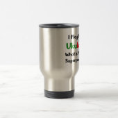 Mug De Voyage joueur de ukulele (Centre)