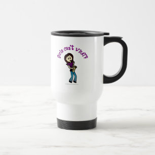 Mug De Voyage Joueuse de saxophone légère