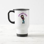 Mug De Voyage Joueuse de saxophone légère (Gauche)