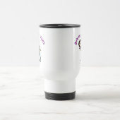 Mug De Voyage Joueuse de saxophone légère (Centre)