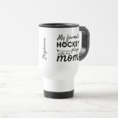 Mug De Voyage Joueuse favorite de la mère de hockey sur gazon (Devant droit)