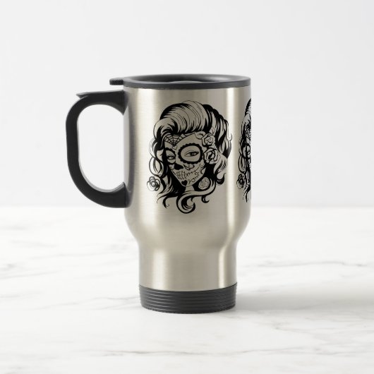 Mug De Voyage Jour de la beauté morte (Gauche)