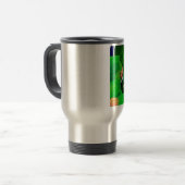 Mug De Voyage Jour de la Saint Patrick donald trump (Devant gauche)