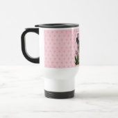 Mug De Voyage Jour de mères - tulipes roses - carlin (Gauche)