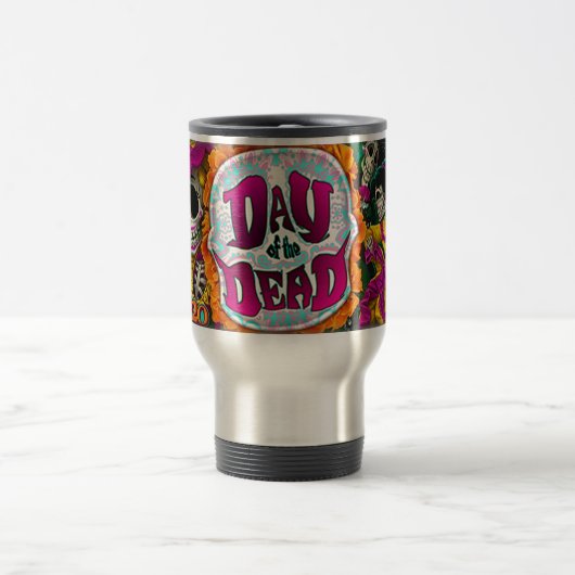 Mug De Voyage Jour des morts (Centre)