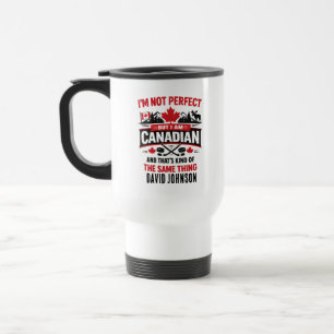 Mug De Voyage Journée personnalisée du drapeau du Canada   Canad