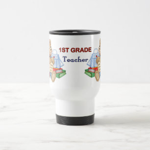 Mug De Voyage Journées scolaires Teddy - Enseignant de 1ère anné