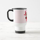 Mug De Voyage JOY | Modern Red & Pink Christmas Photo Gift (Gauche)
