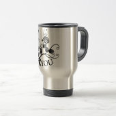 Mug De Voyage Joyeuse Saint-Valentin (Devant droit)