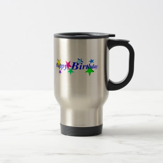 Mug De Voyage Joyeux anniversaire (Droit)