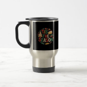 Mug De Voyage Joyeux Arbre de Noël - C'est la Saison
