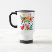 Mug De Voyage Joyeux Doodles (Gauche)