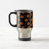 Mug De Voyage Joyeux Halloween ou votre texte Drôle Citrouilles (Gauche)
