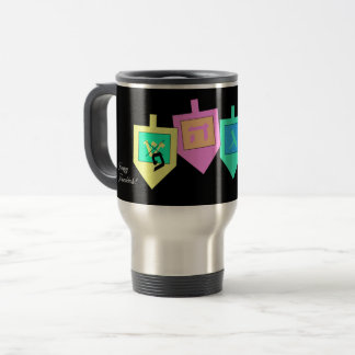 Mug De Voyage Joyeux Hanouka Anglais Hébreu