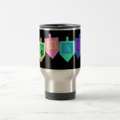 Mug De Voyage Joyeux Hanouka Anglais Hébreu (Centre)