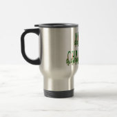 Mug De Voyage Joyeux Noël bougie Police (Gauche)