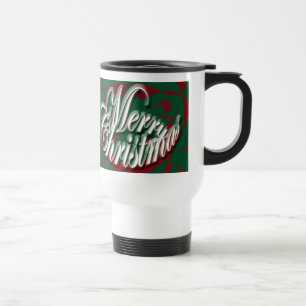 Mug De Voyage Joyeux Noël en Mug Voyage Vert